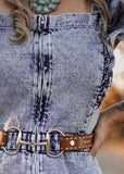The Horse Bit Belt in Chestnut