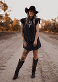 The Midnight Mesa Dress