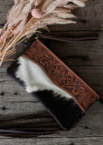 janie_cowhide_clutch_brown_tooled_leather_and_white_fringe_western_purse_mack_and_co_designs_australia