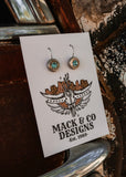 Olivia Bullet Shell Earrings