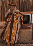The Saguaro Ridge Blanket in Clay