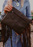 Laylah Cowhide Crossbody Bag