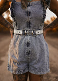 The Horse Bit Belt in Cremello