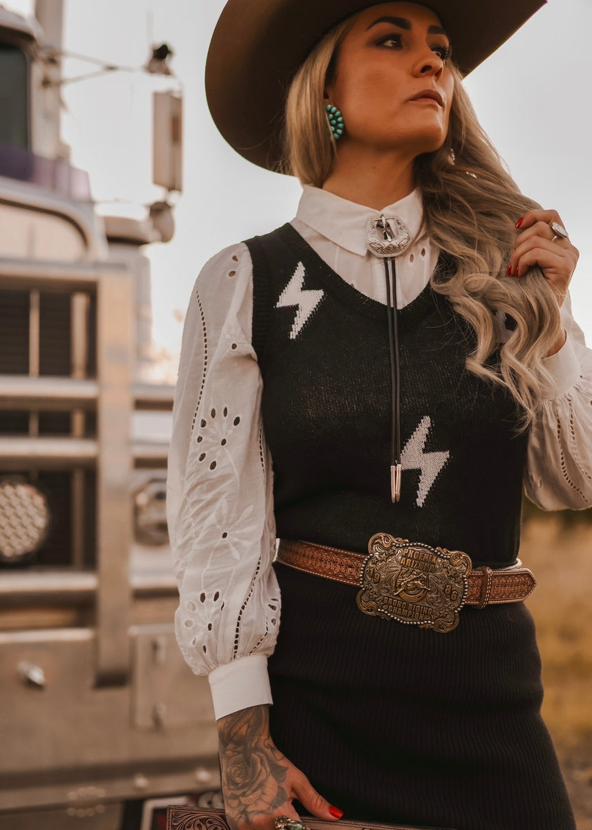 The Electric Rodeo Vest | Mack & Co Designs Australia