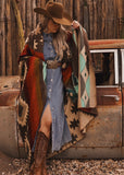 The Saguaro Ridge Blanket in Turquoise
