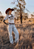 nfr_wyatt_casper_2021_cowboys_national_finals_usa_american_rodeo_cowboy_bucking_bronco_cowgirl_western_punchy_graphic_tee_tshirt_t-shirt_mack_and_co_designs_australia