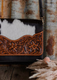 Joslynn Tooled Leather Cowhide Bag