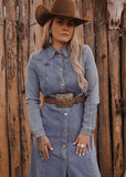 The Florence Denim Dress