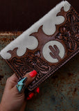 Cactus Cowhide Wallet