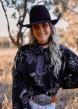 rodeo_bling_sweater_bull_riders_bucking_bulls_broncs_broncos_metallic_sparkle_western_fashion_jumper_USA_mack_and_co_designs_australia