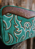 The Amarillo Nights Crossbody Bag in Turquoise