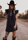 The Midnight Mesa Dress