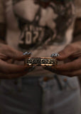 Navajo Cuff Bracelet in Copper & Sterling Silver