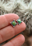 Travel Light Mini Studs - Sonoran Gold Turquoise