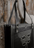 the_boot_stitch_bag_in_black_western_vintage_rodeo_cowgirls_cowboys_fashion_tooled_leather_mack_and_co_designs_australia