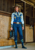 lucky_chuck_horse_shoe_western_performance_socks_vintage_cowboys_cowgirls_rodeos_hemp_compression_america_usa_mack_and_co_designs_australia