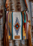 Bonnie Tooled Leather Saddle Blanket Bag