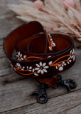 american_darling_tooled_leather_handpainted_buckstitch_handbag_bag_strap_western_rodeo_cowgirl_mack_and_co_designs_australia