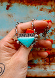 Howdy Necklace - Kingman Turquoise