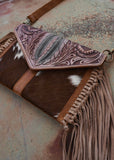 Martia Cowhide Crossbody Bag