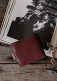 robert_mens_leather_woven_wallet_western_cowboy_bifold_tan_chocolate_brown_burgundy_mack_and_co_designs_australia