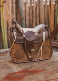 The Vintage Saddle Purse