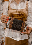 The Boot Stitch Wallet In Chocolate