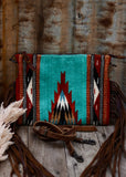 zoe_saddle_blanket_saddleblanket_handbag_bag_fringe_american_darling_tooled_leather_turquoise_blue_rust_western_mack_and_co_designs_australia