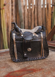The Vintage Saddle Purse