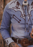 The Cowgirl Blues Blouse