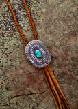 leather_concho_bolo_necklace_american_darling_turquoise_genuine_western_cowboy_cowgirl_mack_and_co_designs_australia