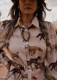 The Painted Pony Shirt Dress