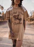 The Rodeo Rebel T-Shirt Dress