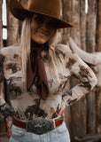 Desert Range Riders Mesh Top
