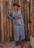 The Florence Denim Dress