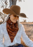 rodeo_western_fashion_ruffle_wrap_handmade_handcrafted_concho_scarfslide_slide_wildrag_wild_rag_neck_scarf_tie_necktie_floral_scarves_bucking_bronco_campdraft_barrel_racing_racer_linen_gingham_ranch_rider_paisley_cowgirl_mack_and_co_designs_australia