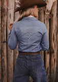 The Cowtown Stitch Blouse