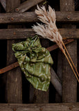 Olive Aztec Wild Rag