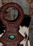 maeve_cowhide_crossbody_turquoise_buckle_tooled_leather_buckstitch_fringe_handbag_womens_ladies_western_american_darling_bags_mack_and_co_designs_australia