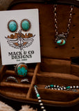ella_cowhide_jewellery_jewelry_case_chocolate_brown_white_desert_drifter_sterling_silver_western_royston_kingman_turquoise_suede_leather_mack_and_co_designs_australia