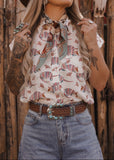 The Armadillo Blouse