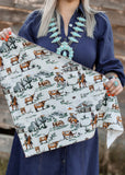 rodeo_western_fashion_silk_satin_turquoise_handmade_handcrafted_concho_scarfslide_slide_wildrag_wild_rag_neck_scarf_tie_necktie_floral_scarves_bucking_bronco_campdraft_barrel_racing_racer_linen_cutting_gingham_linen_ranch_life_cotton_western_toile_paisley_cowgirl_mack_and_co_designs_australia