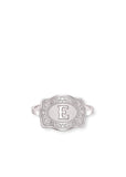 *PRE-ORDER* Inital Mini Belt Buckle Ring - Silver