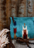 zoe_saddle_blanket_saddleblanket_handbag_bag_fringe_american_darling_tooled_leather_blue_turquoise_aztec_arrows_red_rust_western_mack_and_co_designs_australia
