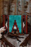 zoe_saddle_blanket_saddleblanket_handbag_bag_fringe_american_darling_tooled_leather_turquoise_blue_rust_western_mack_and_co_designs_australia