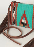 zoe_saddle_blanket_saddleblanket_handbag_bag_fringe_american_darling_tooled_leather_turquoise_blue_rust_western_mack_and_co_designs_australia