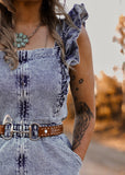 The Horse Bit Belt in Chestnut
