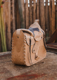 The Vintage Saddle Purse