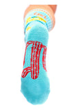lucky_chuck_western_performance_socks_vintage_cowboys_cowgirls_rodeos_take_the_risk_turquoise_cactus_hemp_compression_america_usa_mack_and_co_designs_australia