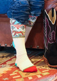 Lucky Chuck ‘Bad Cowgirl Co. Ranch Runner’ Performance Socks